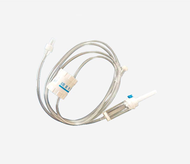 Disposable Flow Rate Setting Fine-Tuning Infusion Set