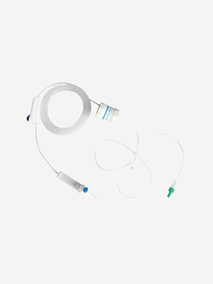Disposable Flow Rate Setting Fine-Tuning Infusion Set